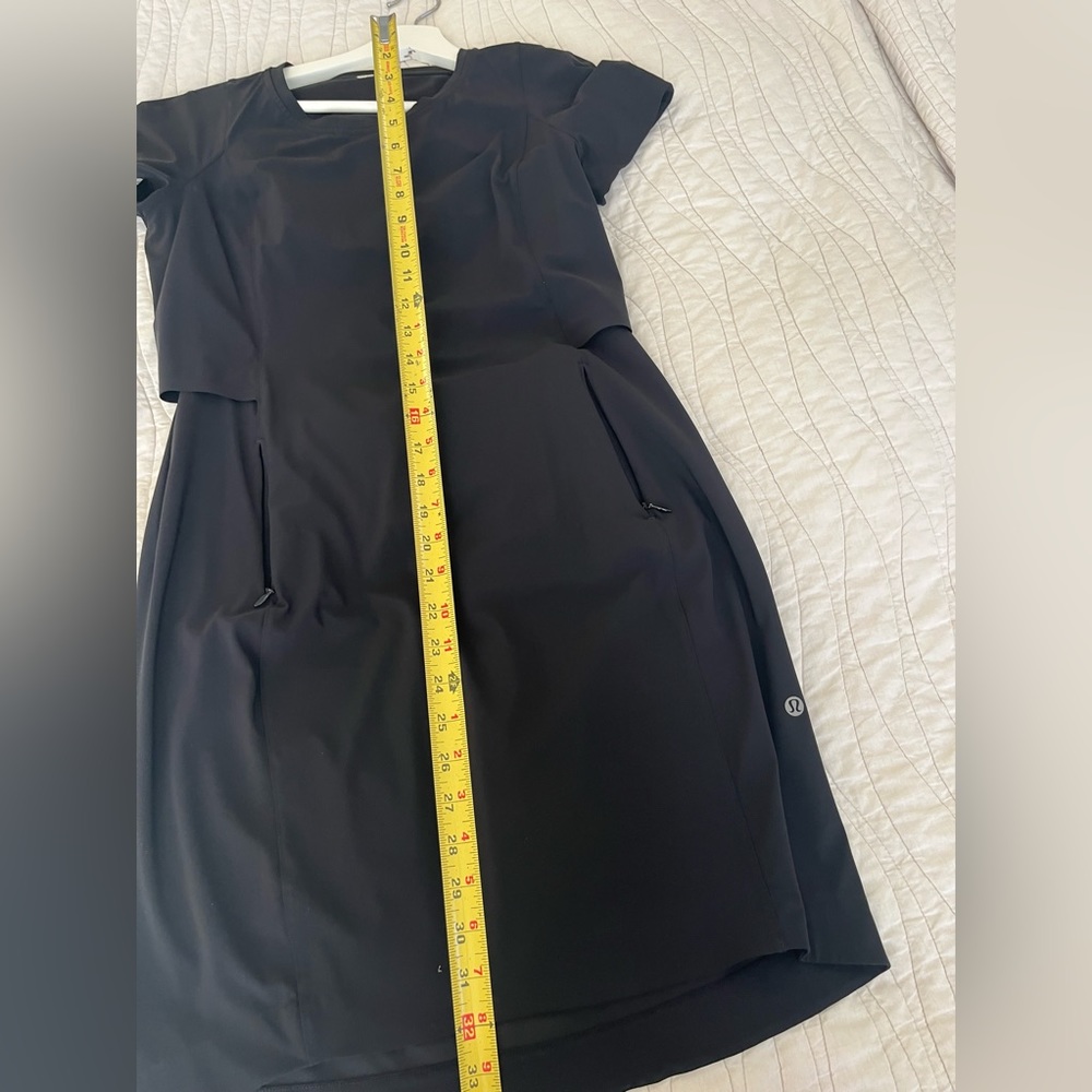 Lululemon little black dress.